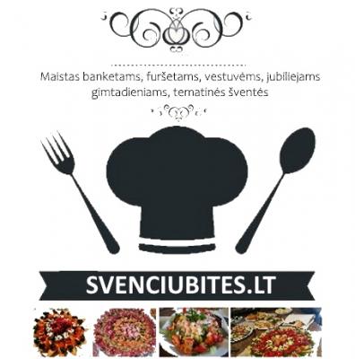 Banketai furšetai vestuvės. maistas šventei